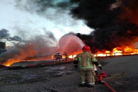 جزئیات آتش سوزی در پالایشگاه تهران