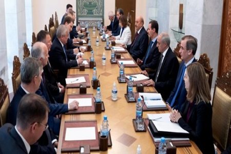 دیدار فرستاده پوتین با بشار اسد