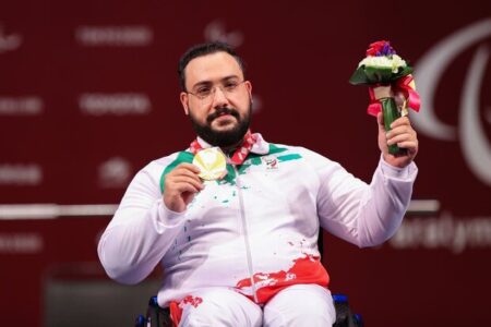 اولین مدال طلای ایران در پارالمپیک توکیو«وزنه» رستمی طلا شد