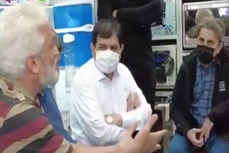 حضور معاون اول رئیس‌جمهور در بازار لوازم‌خانگی برای بررسی وضعیت قیمت‌ها